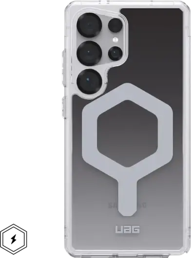 UAG Plyo Pro Samsung Galaxy S25 Ultra Hoesje MagSafe Transparant/Zwart afbeelding 1