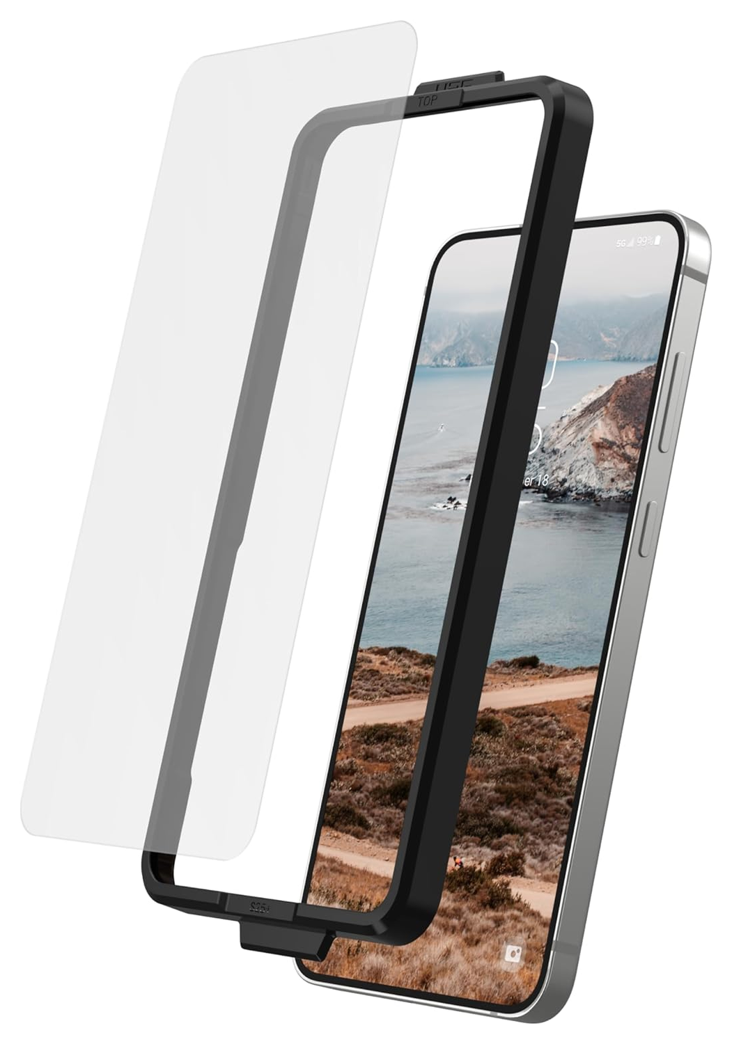 UAG Glass Shield Samsung Galaxy S25 Plus Screen Protector Tempered Glass afbeelding 1