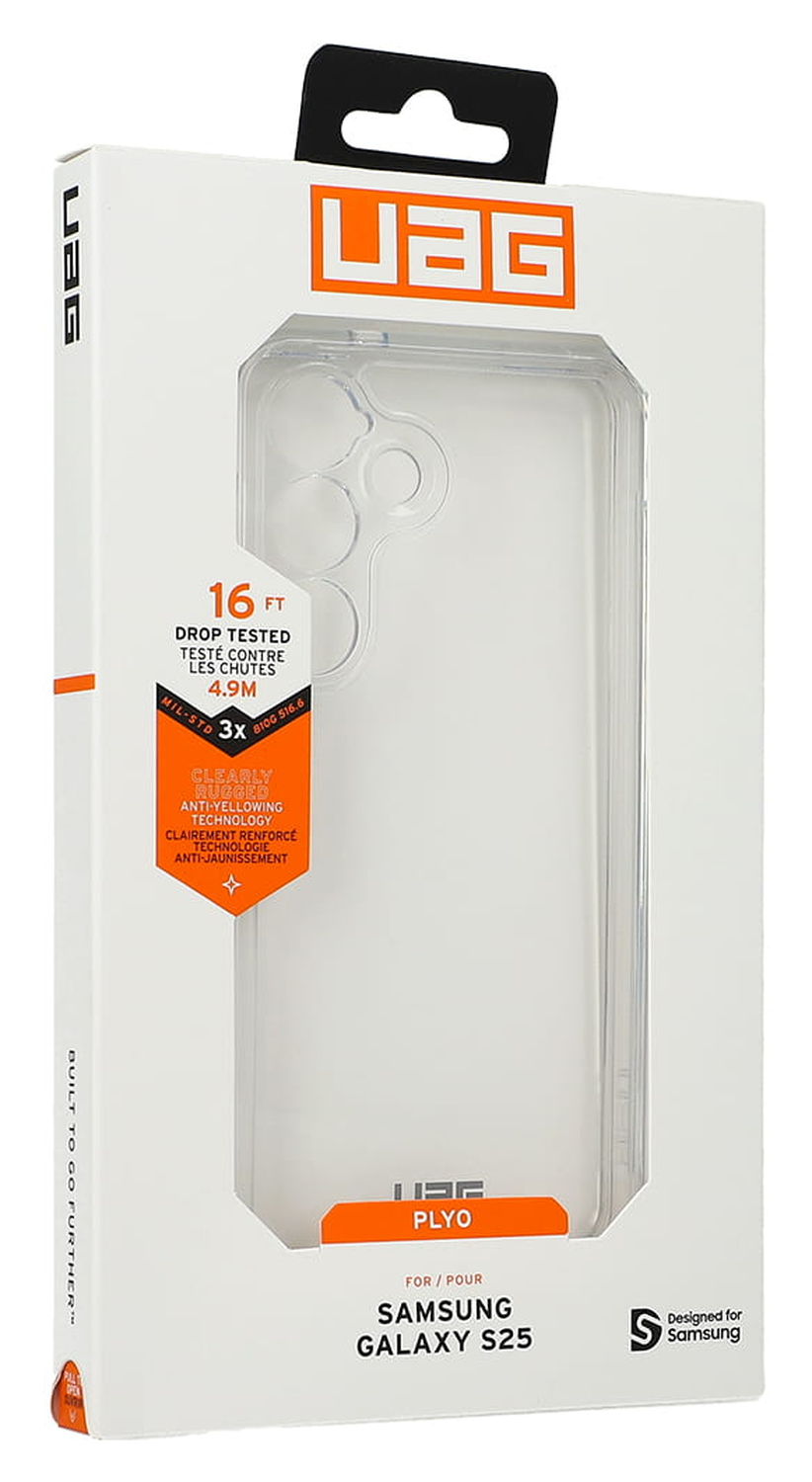 Urban Armor Gear Plyo Samsung Galaxy S25 Hoesje Back Cover Transparant afbeelding 12