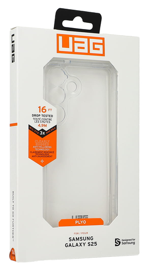 Urban Armor Gear Plyo Samsung Galaxy S25 Hoesje Back Cover Transparant afbeelding 12
