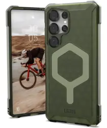 UAG Essential Armor Samsung Galaxy S25 Ultra Hoesje MagSafe / Qi2 Magnet Groen