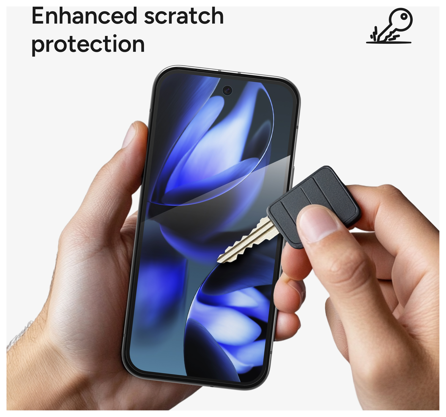 InvisibleShield Glass Elite Google Pixel 9a Screen Protector afbeelding 8