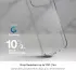 ZAGG Luxe Google Pixel 9a Hoesje Back Cover 3M Valbescherming Transparant afbeelding 3
