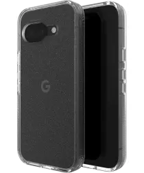 ZAGG Milan Google Pixel 9a Hoesje Grafeen Back Cover Glitter Transparant afbeelding