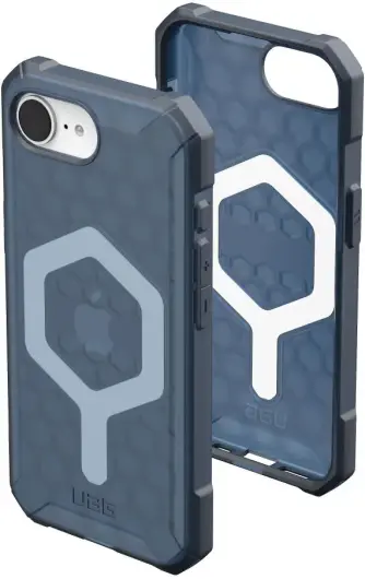 UAG Essential Armor Apple iPhone 16e Hoesje MagSafe Back Cover Blauw afbeelding 3