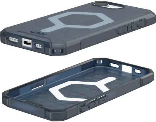 UAG Essential Armor Apple iPhone 16e Hoesje MagSafe Back Cover Blauw afbeelding 5