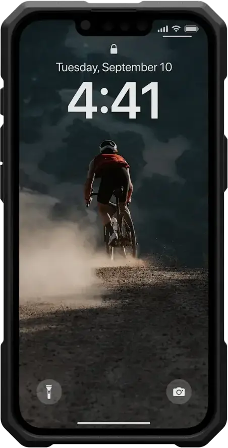 UAG Monarch Pro Apple iPhone 16e Hoesje MagSafe Back Cover Titanium afbeelding 4