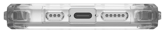 UAG Plyo Pro Apple iPhone 16e Hoesje MagSafe Back Cover Ice afbeelding 9