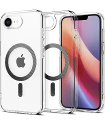 Spigen Ultra Hybrid MagFit Apple iPhone 16e Hoesje MagSafe Carbon Fiber afbeelding