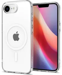 Spigen Liquid Crystal iPhone 16e Hoesje MagSafe Back Cover Transparant afbeelding