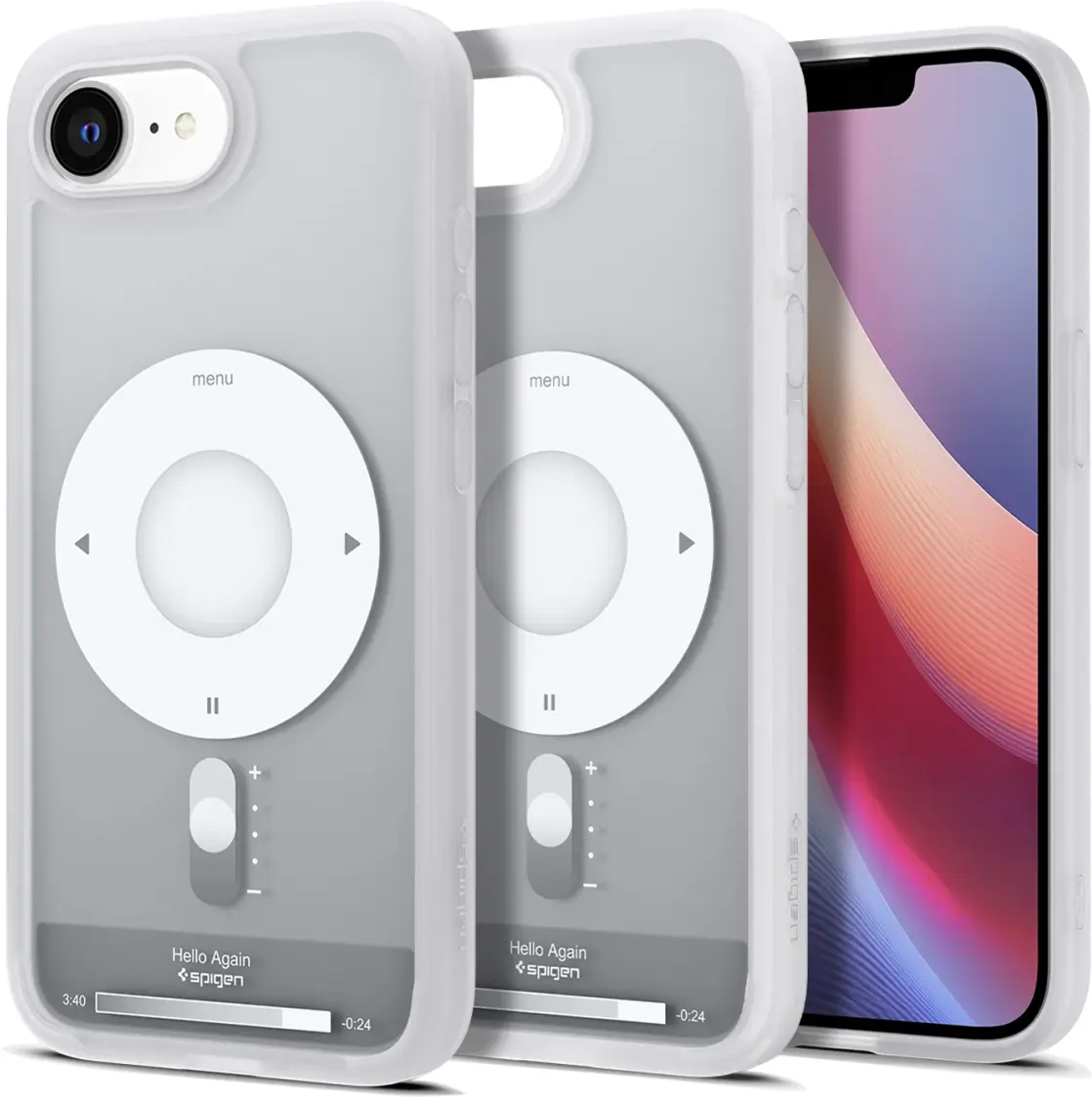 Spigen Ultra Hybrid MagFit Apple iPhone 16e Hoesje MagSafe Classic Zilver afbeelding 1