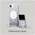 Spigen Ultra Hybrid MagFit Apple iPhone 16e Hoesje MagSafe Classic Zilver afbeelding 3