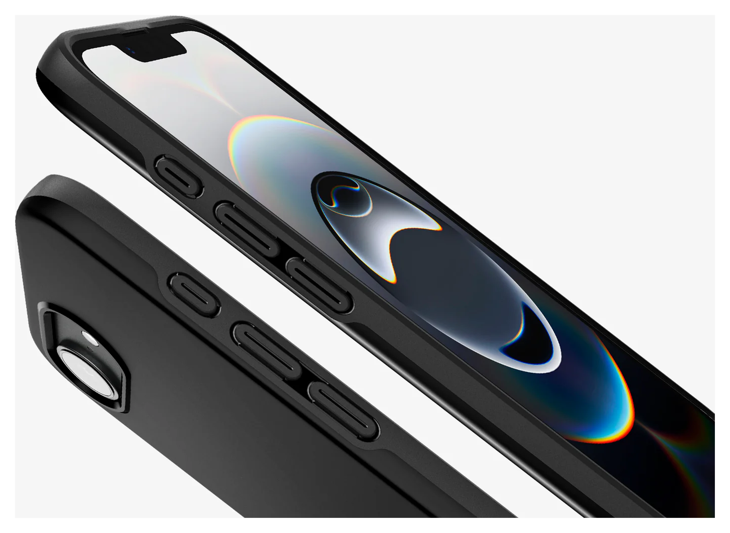Spigen Thin Fit MagFit iPhone 16e Hoesje MagSafe Back Cover Zwart afbeelding 10