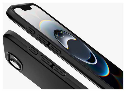 Spigen Thin Fit MagFit iPhone 16e Hoesje MagSafe Back Cover Zwart afbeelding 10