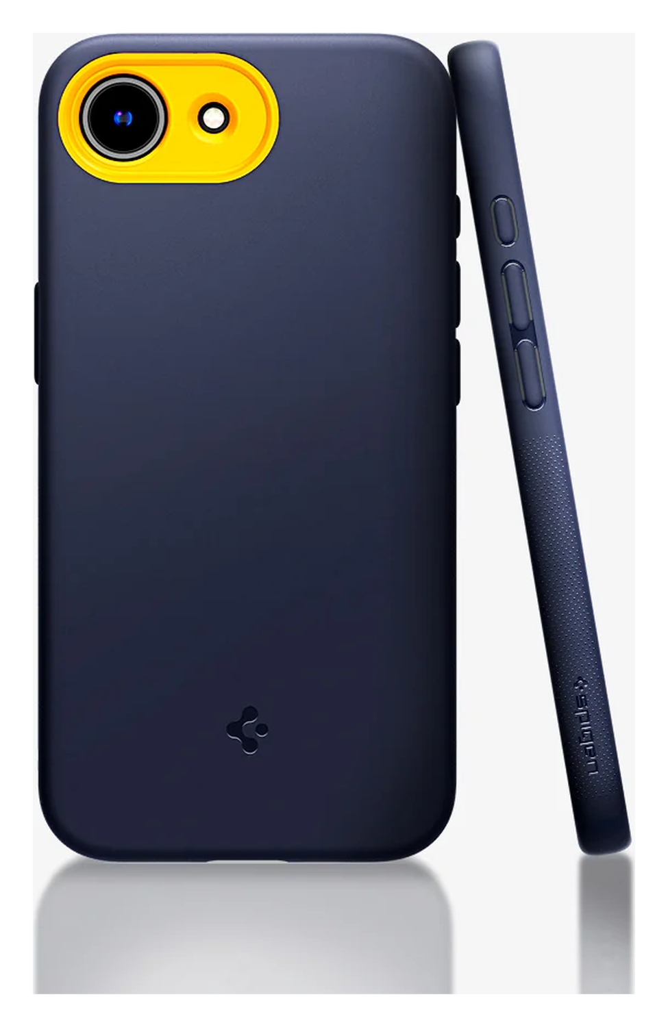 Spigen Nano Pop MagFit Apple iPhone 16e Hoesje Back Cover Navy afbeelding 9