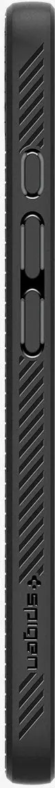 Spigen Liquid Air MagFit Apple iPhone 16e Hoesje Back Cover Matte Zwart afbeelding 9