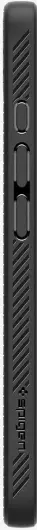 Spigen Liquid Air MagFit Apple iPhone 16e Hoesje Back Cover Matte Zwart afbeelding 9