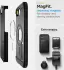 Spigen Tough Armor iPhone 16e Hoesje MagSafe Back Cover Zwart afbeelding 3