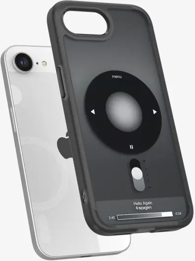 Spigen Ultra Hybrid MagFit Apple iPhone 16e Hoesje MagSafe Classic Zwart afbeelding 8