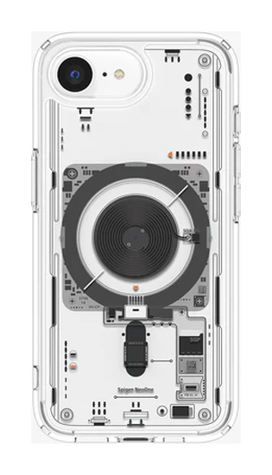Spigen Ultra Hybrid MagFit Apple iPhone 16e  Hoesje MagSafe Neo One afbeelding 2