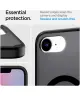 Spigen Ultra Hybrid S MagFit iPhone 16e Hoesje Back Cover Frost Zwart