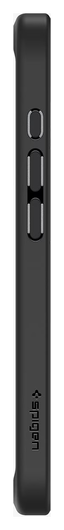 Spigen Ultra Hybrid S MagFit iPhone 16e Hoesje Back Cover Frost Zwart afbeelding 9