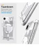 Spigen Ultra Hybrid MagFit Apple iPhone 16e Hoesje MagSafe Zero One Wit