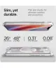 Spigen Ultra Hybrid MagFit Apple iPhone 16e Hoesje MagSafe Zero One Wit