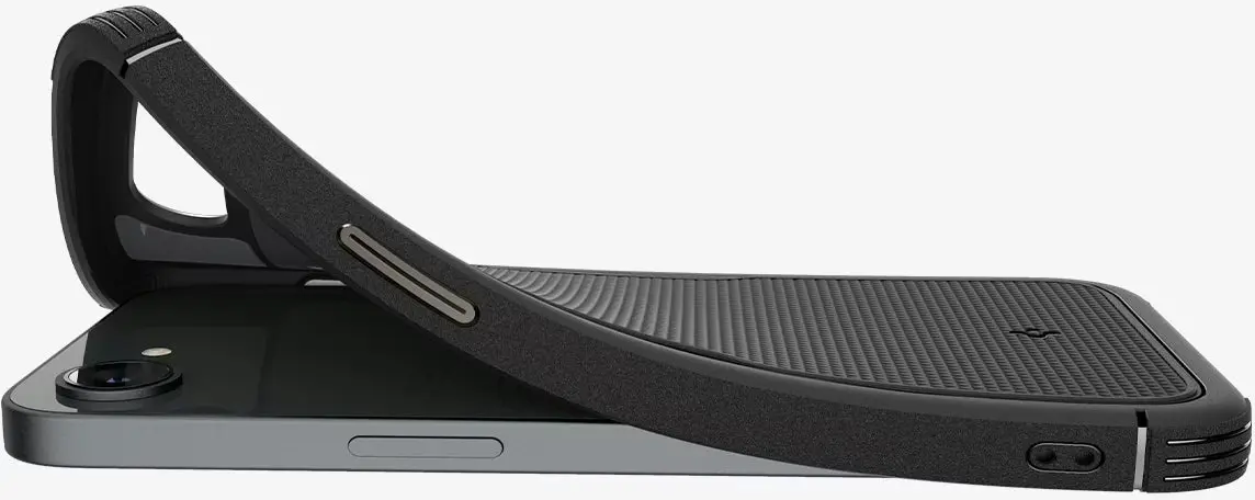 Spigen Core Armor MagFit Apple iPhone 16e Hoesje MagSafe Zwart afbeelding 3