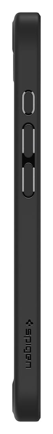Spigen Crystal Hybrid MagSafe iPhone 16e Hoesje Back Cover Frosted Zwart afbeelding 6