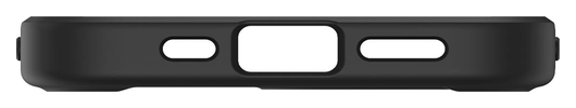 Spigen Crystal Hybrid MagSafe iPhone 16e Hoesje Back Cover Frosted Zwart afbeelding 7