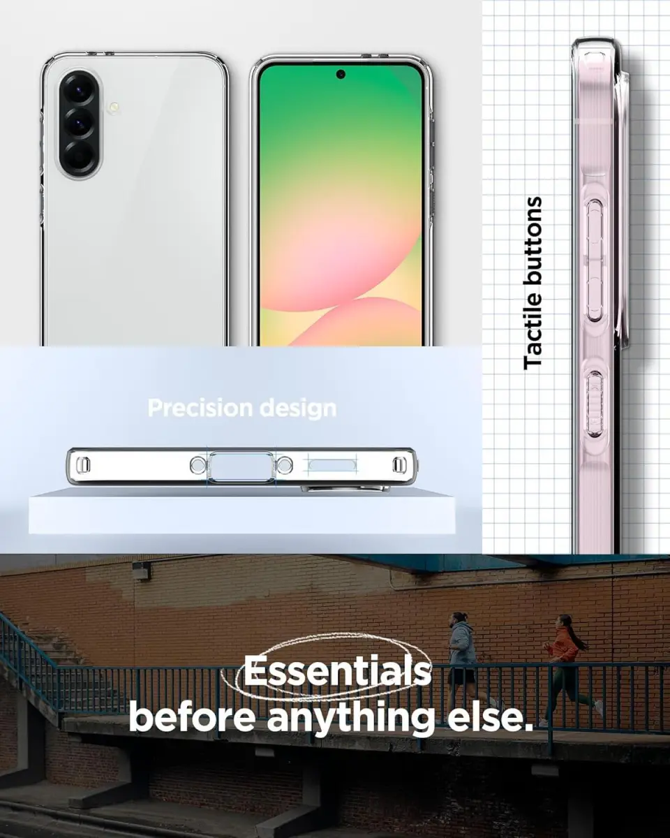 Spigen Liquid Crystal Samsung Galaxy A56 Hoesje Back Cover Transparant afbeelding 7