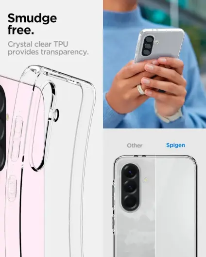 Spigen Liquid Crystal Samsung Galaxy A56 Hoesje Back Cover Transparant afbeelding 5