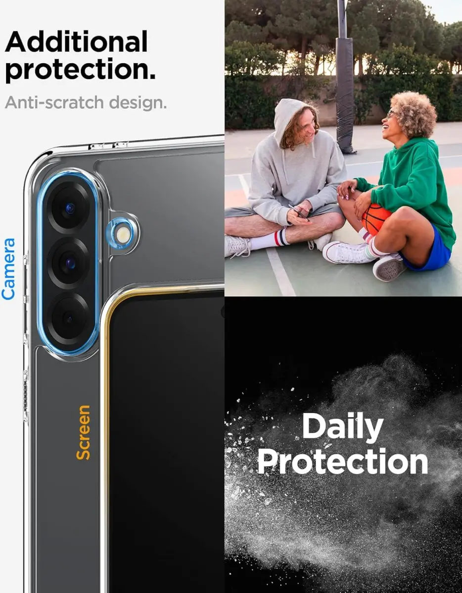 Spigen Ultra Hybrid Samsung Galaxy A56 Hoesje Back Cover Transparant afbeelding 4