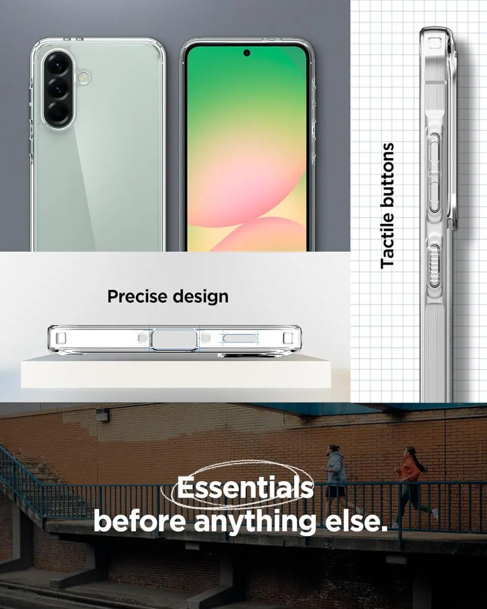 Spigen Ultra Hybrid Samsung Galaxy A56 Hoesje Back Cover Transparant afbeelding 6