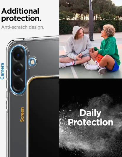 Spigen Ultra Hybrid Samsung Galaxy A56 Hoesje Back Cover Transparant afbeelding 4