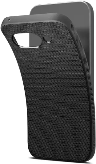Spigen Liquid Air Google Pixel 9a Hoesje Back Cover Zwart afbeelding 3
