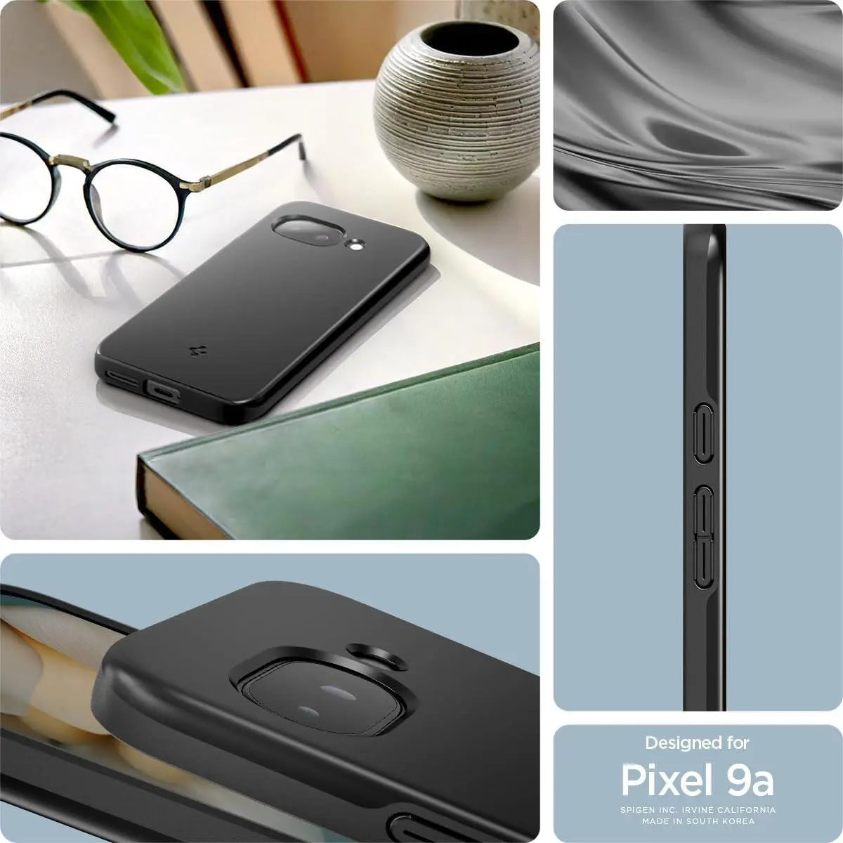 Spigen Thin Fit MagFit Google Pixel 9a Hoesje MagSafe Back Cover Zwart afbeelding 7