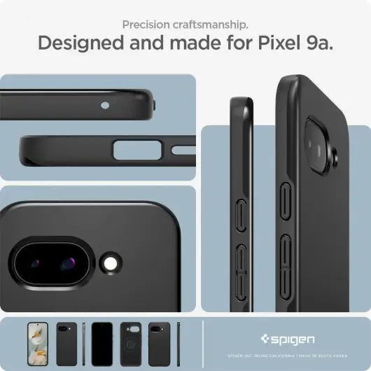 Spigen Thin Fit MagFit Google Pixel 9a Hoesje MagSafe Back Cover Zwart afbeelding 4