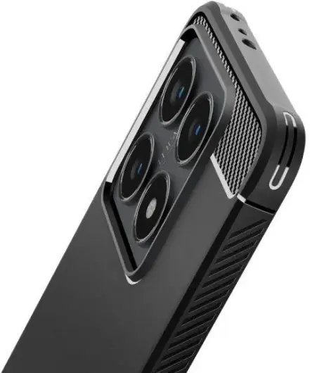 Spigen Rugged Armor Xiaomi 14T Hoesje Back Cover Zwart afbeelding 11