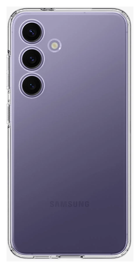 Spigen Crystal Flex Samsung Galaxy S24 FE Hoesje Back Cover Transparant afbeelding 1