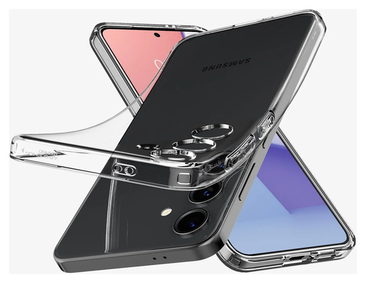 Spigen Crystal Flex Samsung Galaxy S24 FE Hoesje Back Cover Transparant afbeelding 2