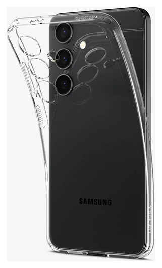 Spigen Crystal Flex Samsung Galaxy S24 FE Hoesje Back Cover Transparant afbeelding 4