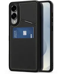 Dux Ducis Rafi II Samsung Galaxy S25 Edge Hoesje MagSafe Back Cover Zwart afbeelding