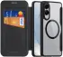 Dux Ducis Skin X Pro Samsung Galaxy S25 Edge Hoesje MagSafe Book Case Zwart afbeelding 2