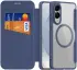 Dux Ducis Skin X Pro Samsung Galaxy S25 Edge Hoesje MagSafe Book Case Blauw afbeelding 2