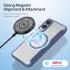 Dux Ducis Skin X Pro Samsung Galaxy S25 Edge Hoesje MagSafe Book Case Blauw afbeelding 3