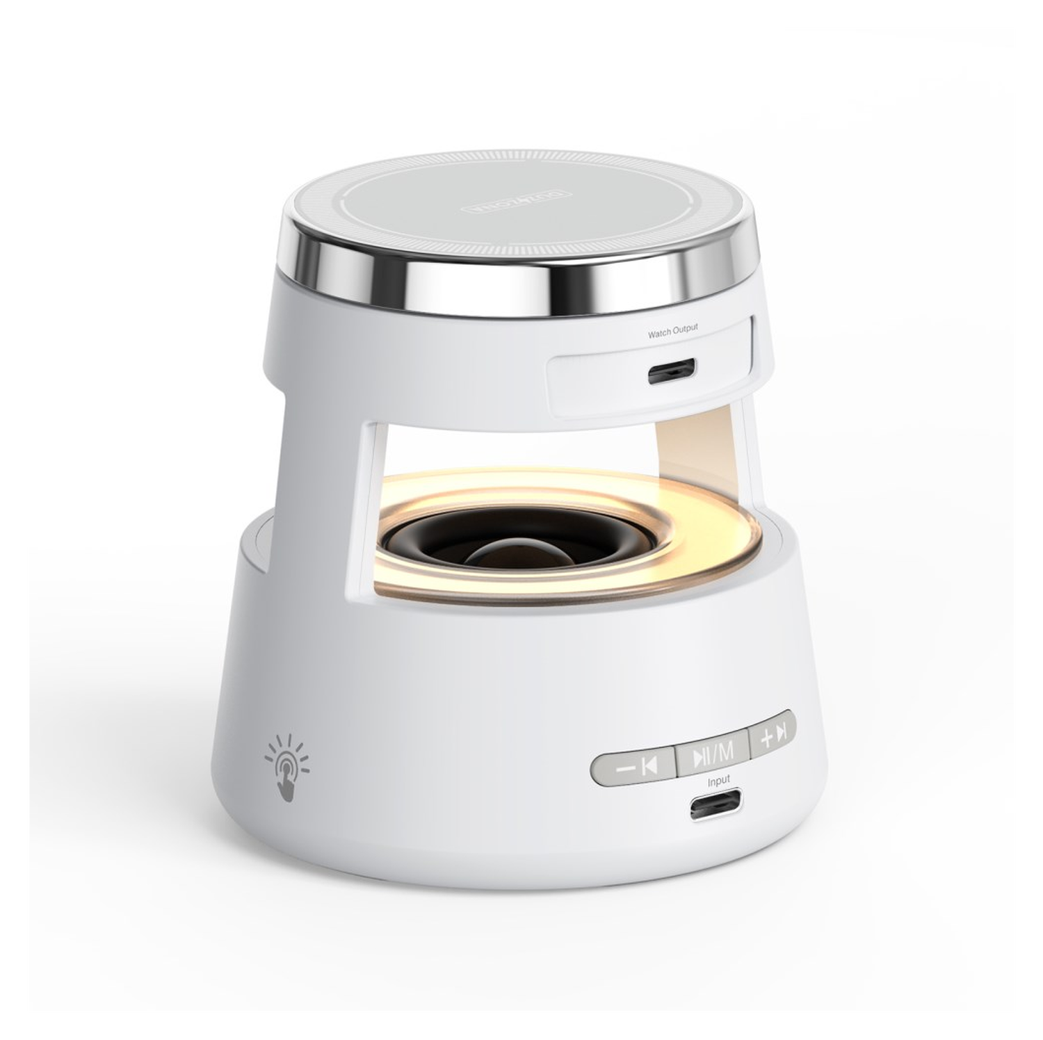 Duzzona W23 5-in-1 Draadloze MagSafe Oplader 15W met Bluetooth Speaker afbeelding 12