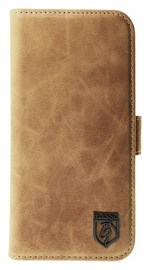 Rosso Elite Samsung Galaxy S25 Edge Hoesje met MagSafe Book Case Echt Leer Brown afbeelding