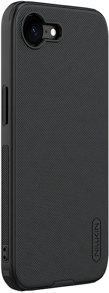 Nillkin Frosted Shield Apple iPhone 16e Hoesje MagSafe Back Cover Zwart afbeelding 2